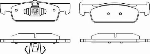KSH EUROPE 1850.0058239 - Set placute frana,frana disc aaoparts.ro
