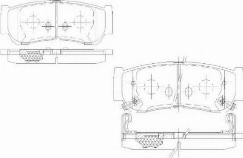 KSH EUROPE 1850.0058232 - Set placute frana,frana disc aaoparts.ro