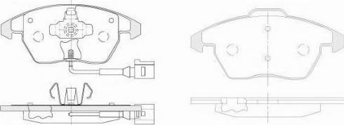 KSH EUROPE 1850.0058224 - Set placute frana,frana disc aaoparts.ro