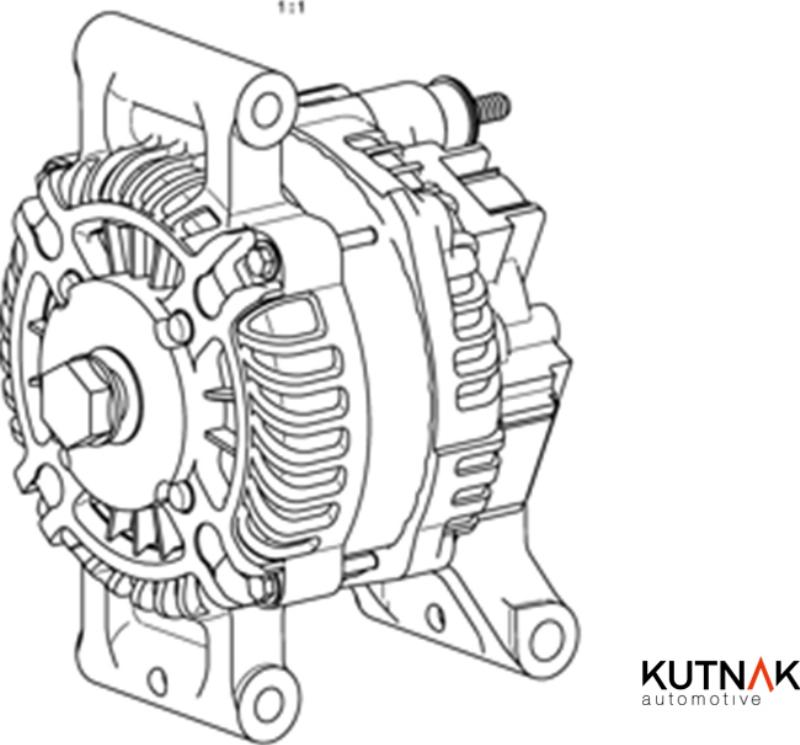 KUTNAK AUTOMOTIVE 724185/M - Generator / Alternator aaoparts.ro