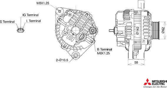 KUTNAK AUTOMOTIVE 723521/M - Generator / Alternator aaoparts.ro