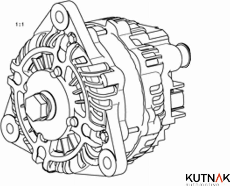 KUTNAK AUTOMOTIVE 723016/M - Generator / Alternator aaoparts.ro