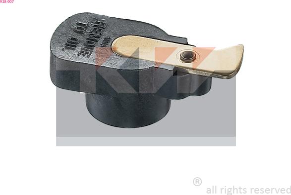 KW 928 007 - Rotor distribuitor aaoparts.ro