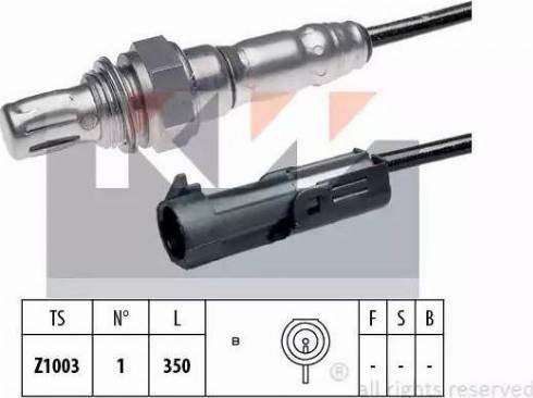 KW 497 072 - Sonda Lambda aaoparts.ro