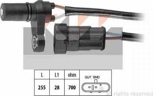 KW 453 493 - Senzor turatie, cutie de viteza automata aaoparts.ro