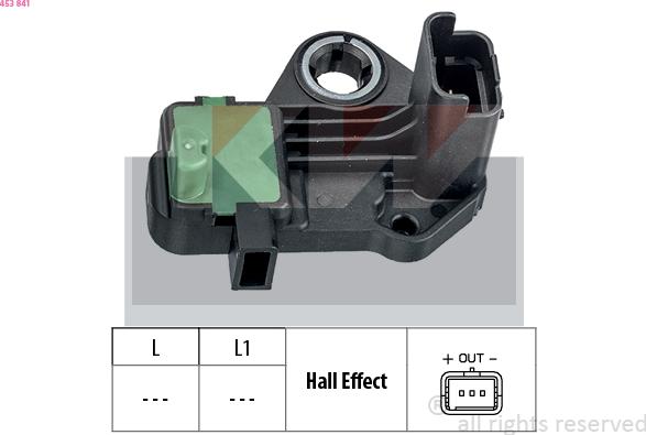 KW 453 841 - Senzor impulsuri, arbore cotit aaoparts.ro