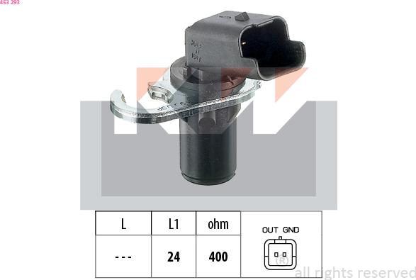 KW 453 293 - Senzor impulsuri, arbore cotit aaoparts.ro