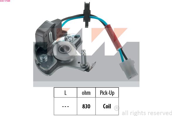 KW 430 176M - Senzor,impulsuri aprindere aaoparts.ro
