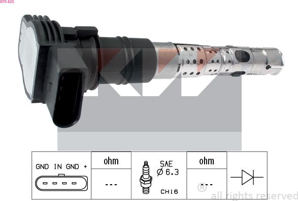 KW 470 425 - Bobina de inductie aaoparts.ro