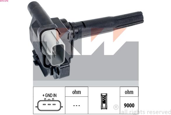 KW 470 570 - Bobina de inductie aaoparts.ro