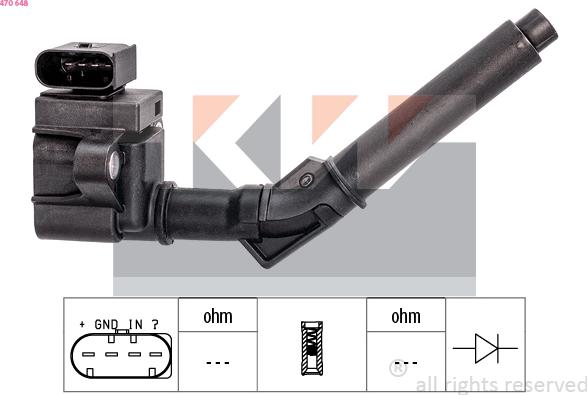 KW 470 648 - Bobina de inductie aaoparts.ro