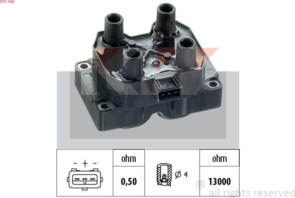 KW 470 168 - Bobina de inductie aaoparts.ro
