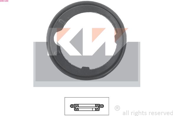 KW 590 530 - Garnitura termostat aaoparts.ro