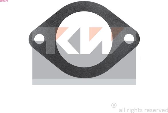 KW 590 571 - Garnitura termostat aaoparts.ro