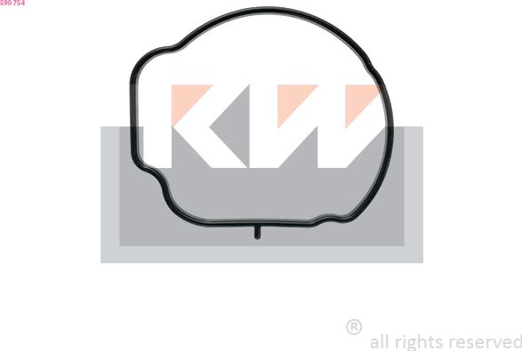 KW 590 754 - Garnitura termostat aaoparts.ro