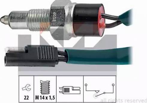 KW 560 002 - Comutator, lampa marsalier aaoparts.ro