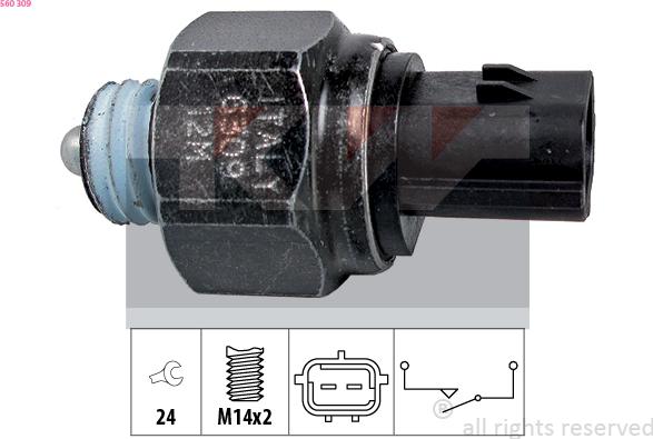 KW 560 309 - Comutator, lampa marsalier aaoparts.ro