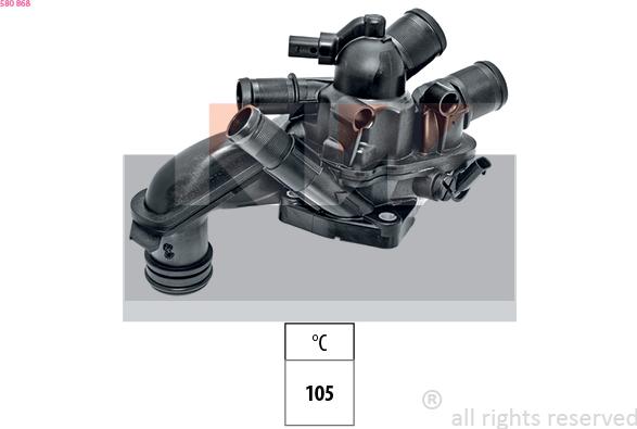 KW 580868 - Termostat,lichid racire aaoparts.ro