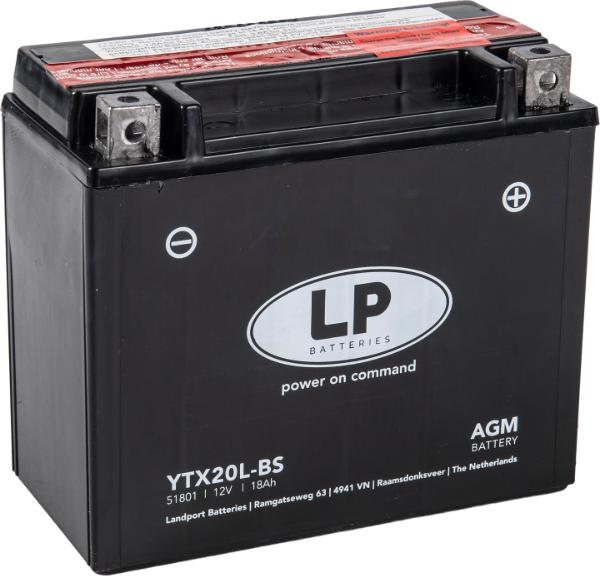 LandportBV MA LTX20L-BS - Baterie de pornire aaoparts.ro