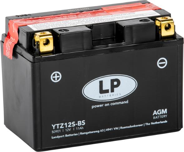 LandportBV MA LTZ12S-BS - Baterie de pornire aaoparts.ro