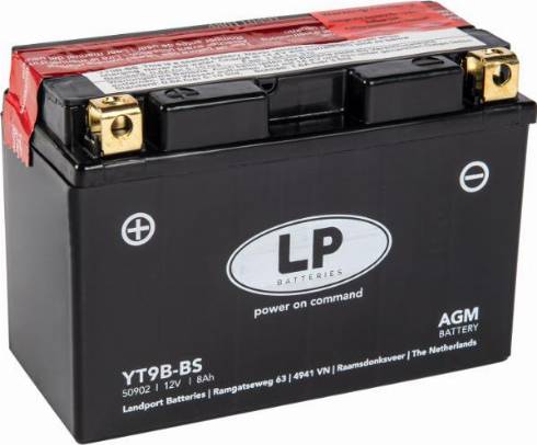 LandportBV MB YT9B-BS - Baterie de pornire aaoparts.ro
