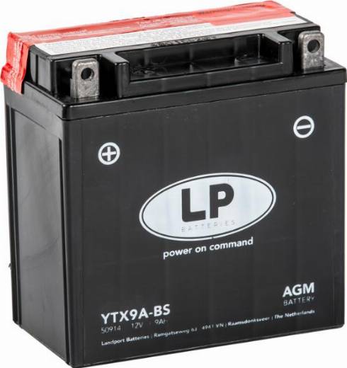 LandportBV MB YTX9A-BS - Baterie de pornire aaoparts.ro
