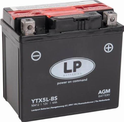 LandportBV MB YTX5L-BS - Baterie de pornire aaoparts.ro