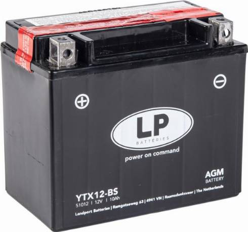 LandportBV MB YTX12-BS - Baterie de pornire aaoparts.ro