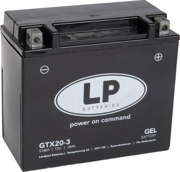 LandportBV MG LTX20-3 - Baterie de pornire aaoparts.ro