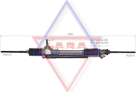LA.R.A. 190015 - Caseta directie aaoparts.ro