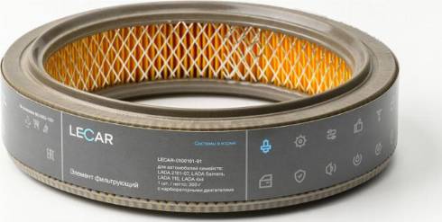 Lecar LECAR010010101 - Filtru aer aaoparts.ro