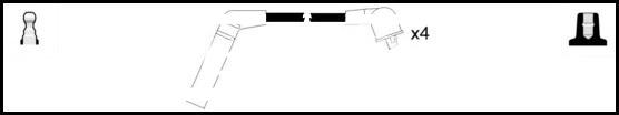 LEMARK HOES637 - Set cablaj aprinder aaoparts.ro