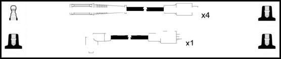 LEMARK HOES1211 - Set cablaj aprinder aaoparts.ro