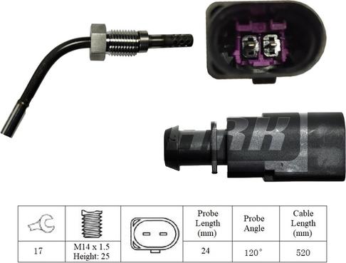 LEMARK LXT150 - Senzor, temperatura gaze evacuare aaoparts.ro