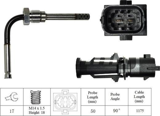 LEMARK LXT317 - Senzor, temperatura gaze evacuare aaoparts.ro