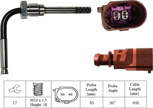 LEMARK LXT263 - Senzor, temperatura gaze evacuare aaoparts.ro