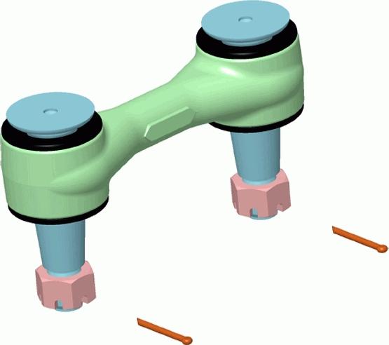 Lemförder 38700 01 - Brat / bieleta suspensie, stabilizator aaoparts.ro