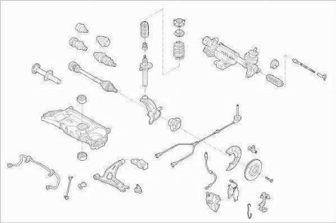 Lemförder VW-GOLF-FL110 - Suspensie roata aaoparts.ro