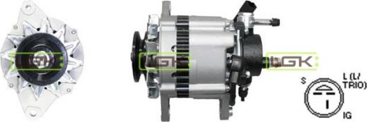 LGK 445704 - Generator / Alternator aaoparts.ro
