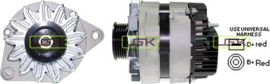 LGK 440743 - Generator / Alternator aaoparts.ro