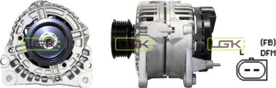 LGK 441523 - Generator / Alternator aaoparts.ro