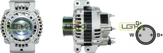 LGK 441713 - Generator / Alternator aaoparts.ro