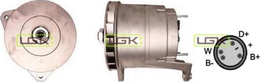 LGK 441771 - Generator / Alternator aaoparts.ro