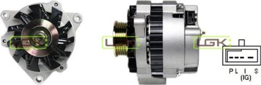 LGK 448075 - Generator / Alternator aaoparts.ro