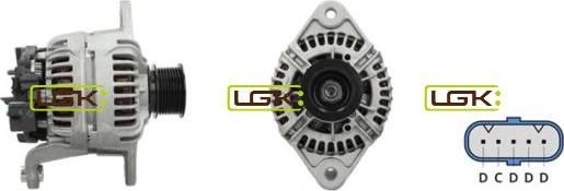 LGK 442667 - Generator / Alternator aaoparts.ro