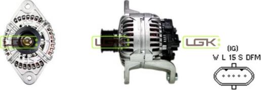 LGK 442014 - Generator / Alternator aaoparts.ro