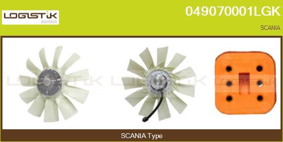 LGK 049070001LGK - Cupla, ventilator radiator aaoparts.ro