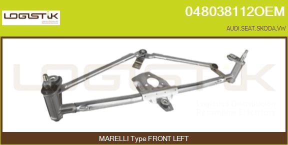 LGK 048038112OEM - Legaturi stergator parbriz aaoparts.ro