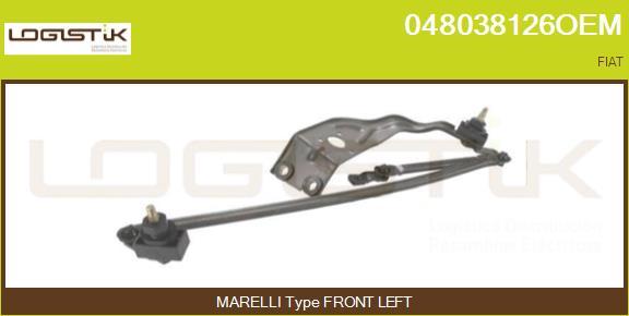LGK 048038126OEM - Legaturi stergator parbriz aaoparts.ro