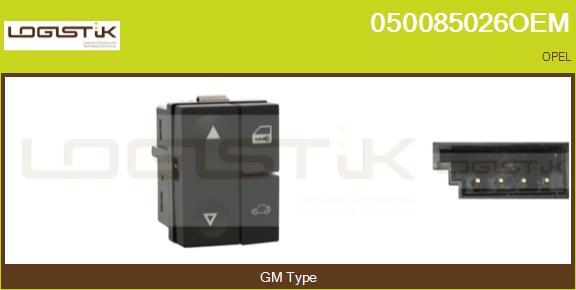 LGK 050085026OEM - Comutator,macara geam aaoparts.ro